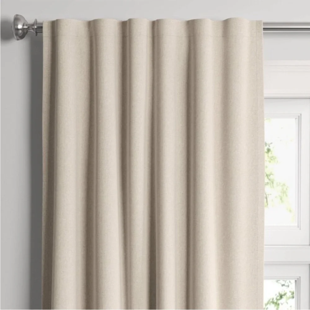 THRESHOLD NWT blackout Aruba window curtain panel -84”